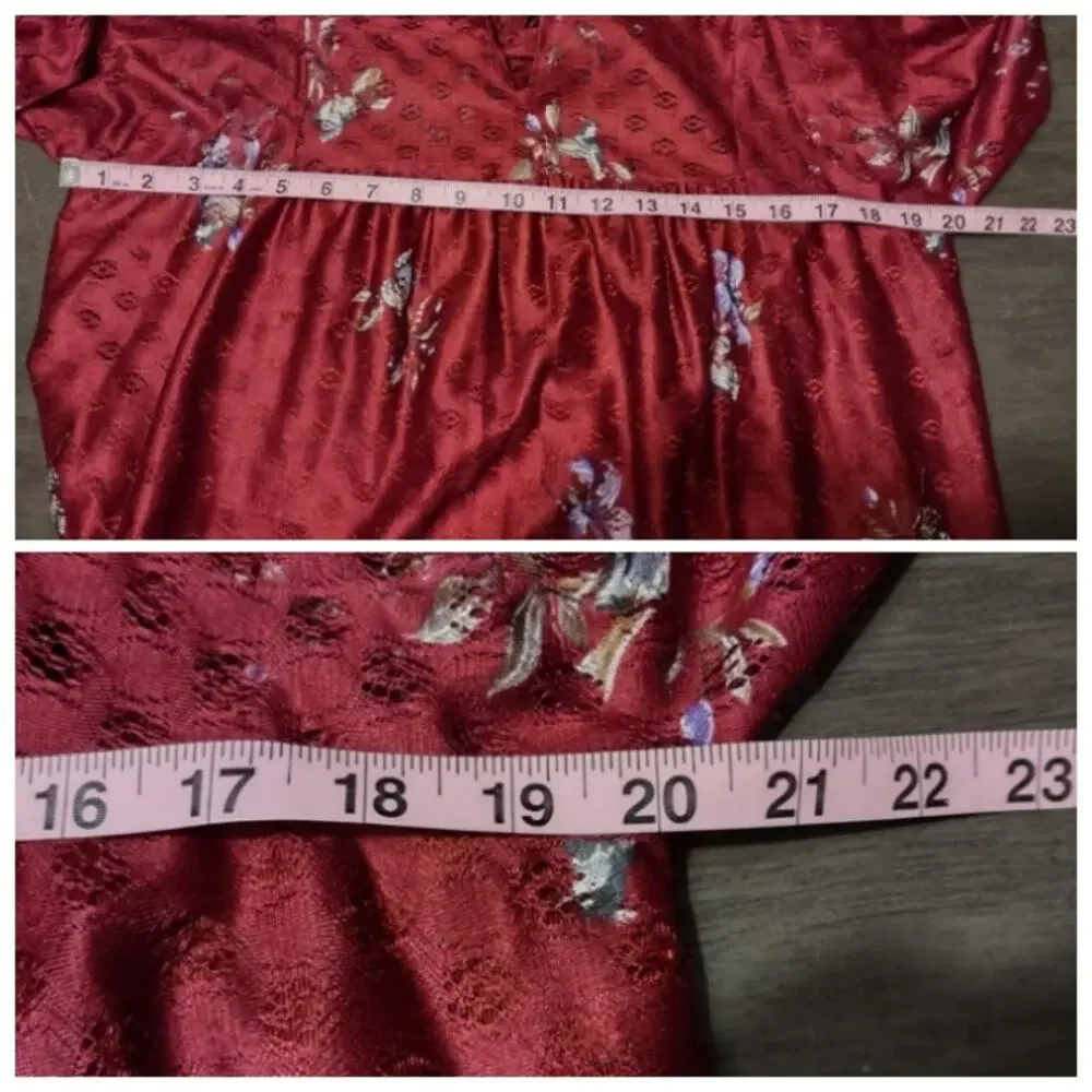 Vintage JCPenney  Fashions Floral Nightgown Size 38